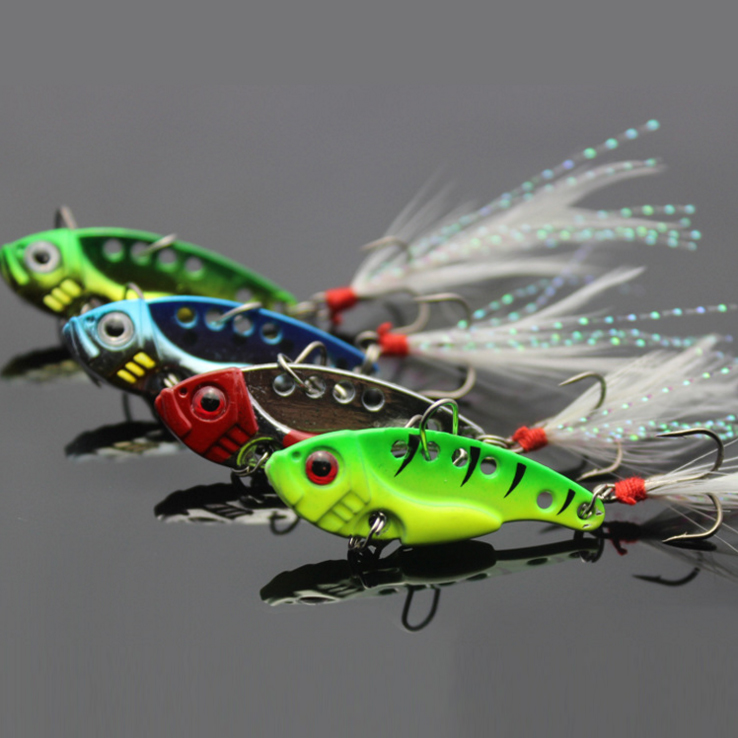 12g sinkable zinc-alloy vib lure